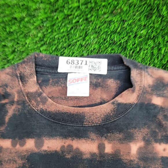 Vintage USMC Marines Shirt Medium 20x26 Black - Picture 12 of 16